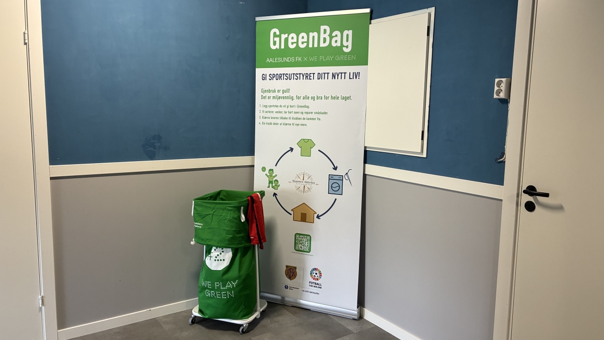 Bilde til artikkelen Sportsklubben Rollon er nå med i satsingen GreenBag