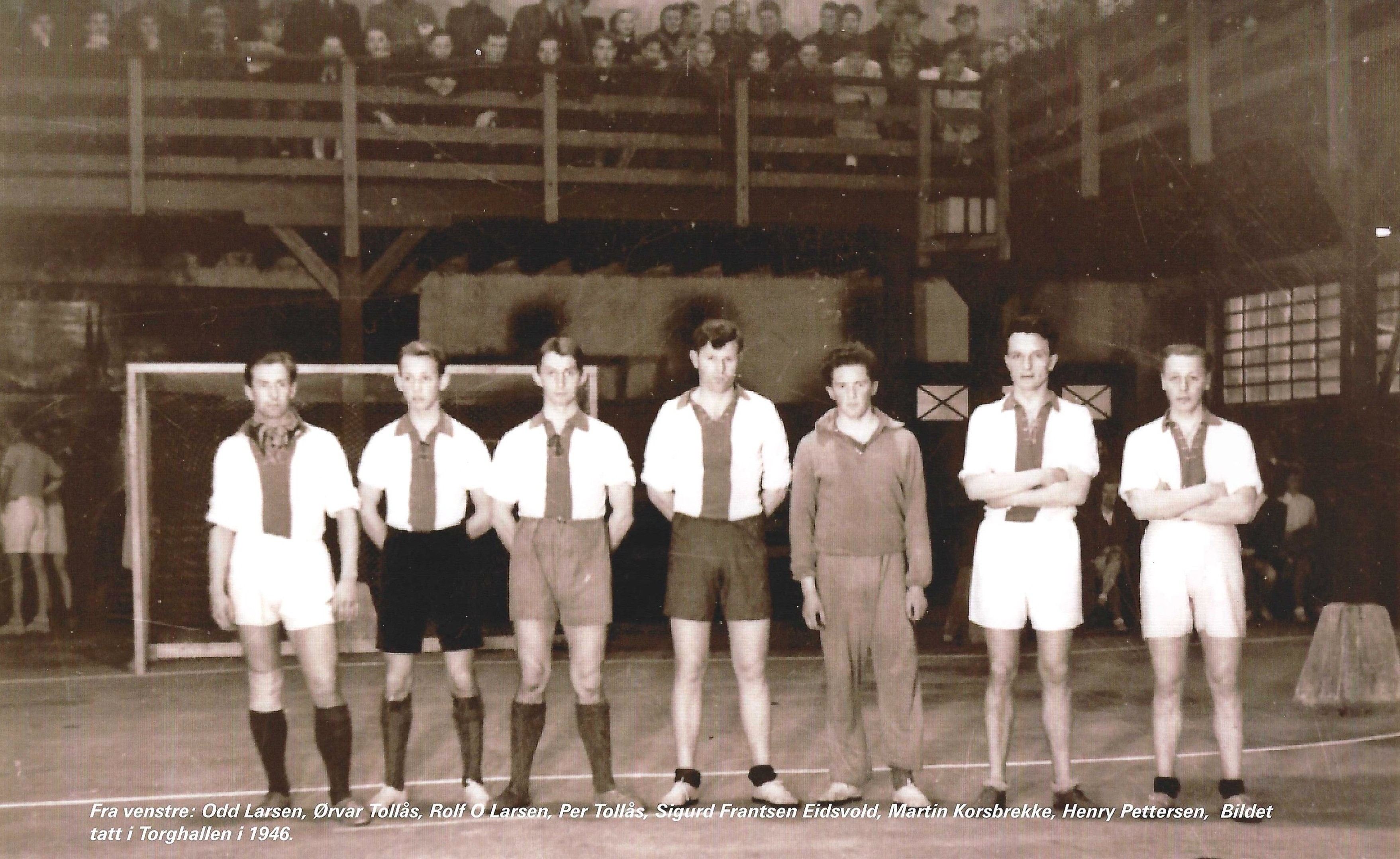 Håndball torghallen 1946