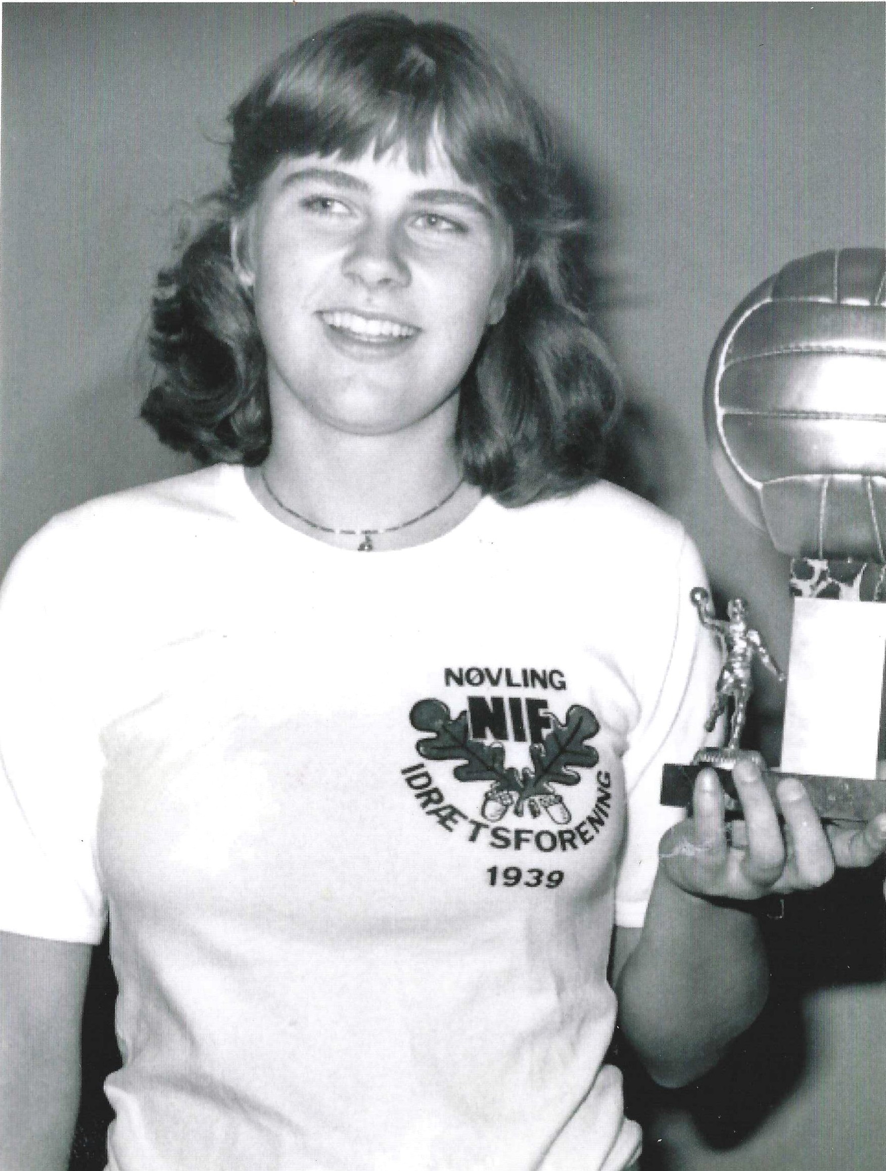 Marianne Muri i 1979 er den eneste Rollonspilleren som har spilt landslags kamp.